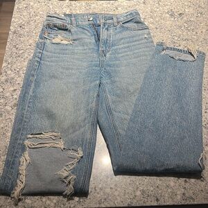 American Eagle ripped jeans